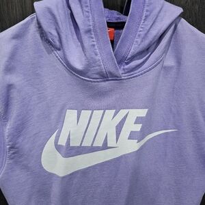 NIKE Pullover Hoodie Sleeveless Muscle Women’s M Y2K Style Athletic BIG SWOOSH